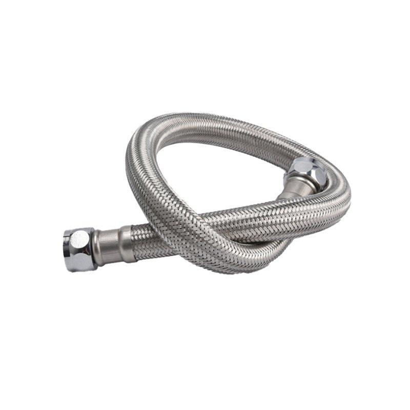 Шланг гибкий нержавеющий LLASPA 40 мм 2 дюйма с оплеткой для смесителей и кранов (арт. 25-19062571)