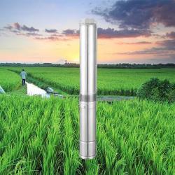 Насос для воды глубокого колодца с солнечным двигателем BLDC и центробежным насосом для орошения (арт. 25-19062664)