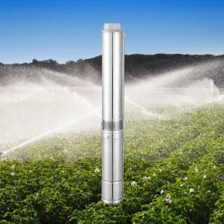 Насос для воды глубокого колодца с солнечным двигателем BLDC и центробежным насосом для орошения (арт. 25-19062664)