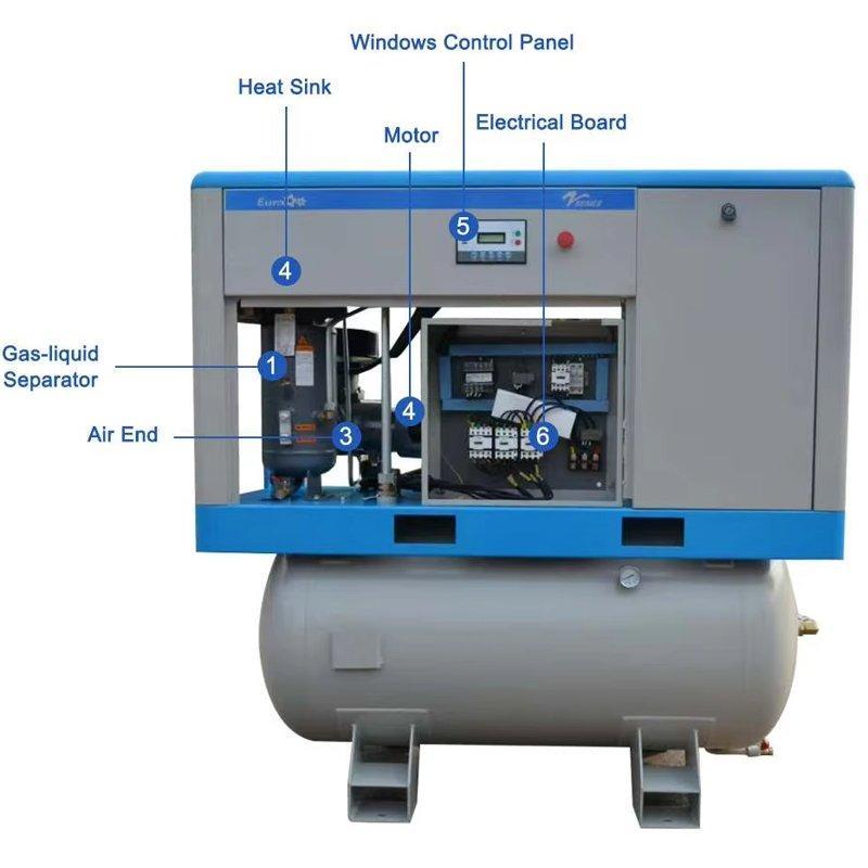 Воздушный компрессор с мощным воздушным блоком (арт. 25-19062455)