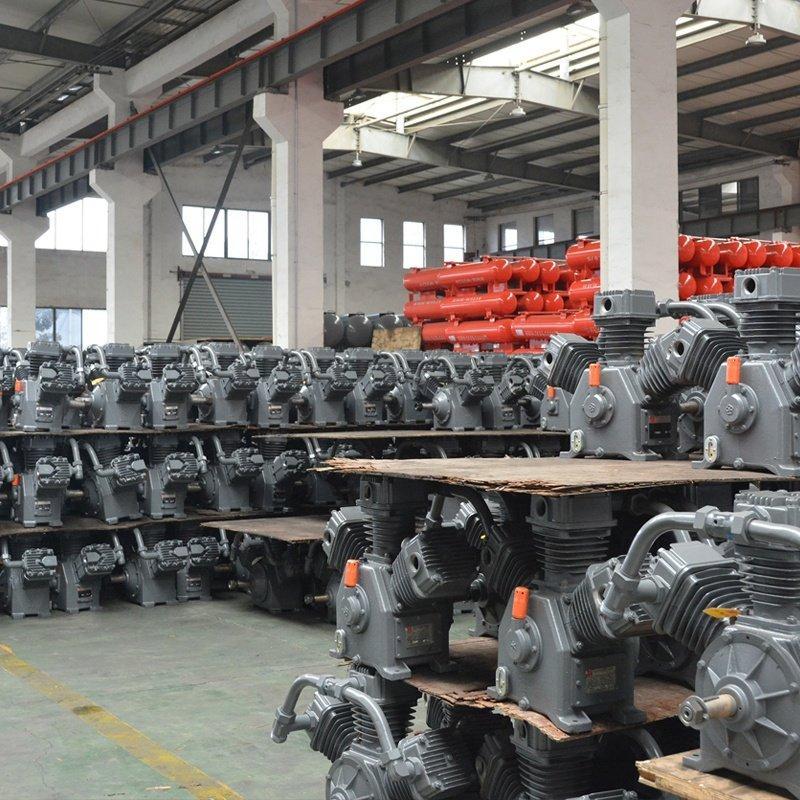 Портативный поршневой компрессор с электрическим двигателем и ременным приводом (арт. 25-19062464)