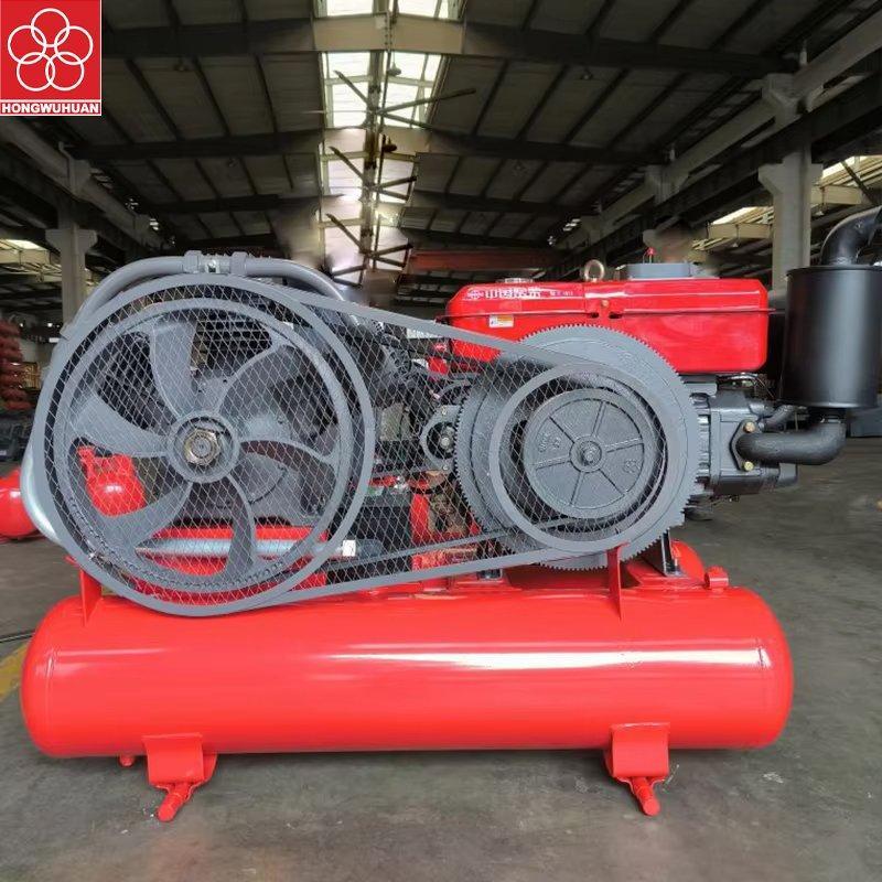 Воздушный компрессор 27 л.с. с дизельным двигателем для горнодобывающих работ (арт. 25-19062467)