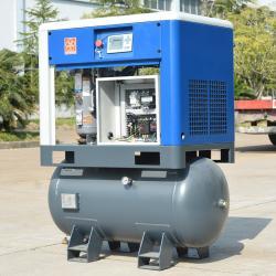 Винтовой компрессор однофазный 7.5kw 10hp профессиональный электрический промышленный (арт. 25-19062481)