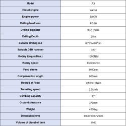 Буровая установка для бурения скважин с отбойным молотком, 25 м (арт. 25-19062492)