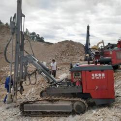 Гидравлическая буровая установка с верхним ударным молотом для добычи полезных ископаемых (арт. 25-19062501)