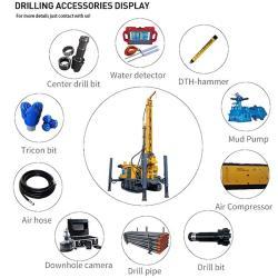 Буровая установка на гусеничном тракторе для скважин на воду HWH300 (арт. 25-19062529)