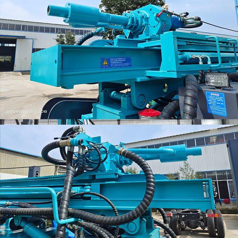 Буровая установка для скважин на воду, портативный роторный гусеничный трактор, 350 м, 92 кВт (арт. 25-19062534)