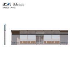 Автобусная остановка из алюминиевого сплава с кондиционером, электронным дисплеем, световыми коробами (арт. 25-3071758)