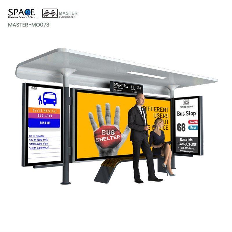 Материалы для автобусных остановок из высококачественных использованных материалов (арт. 25-3071765)