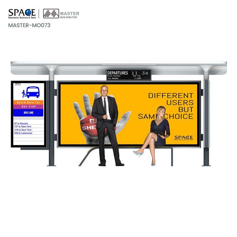 Материалы для автобусных остановок из высококачественных использованных материалов (арт. 25-3071765)