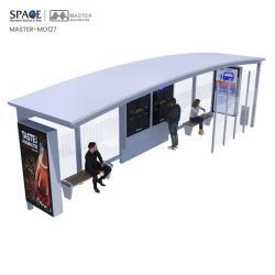 Автобусные остановки из алюминиевого сплава прямоугольной формы (арт. 25-3071767)