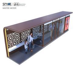 Автобусная остановка с кондиционером и дисплеем (арт. 25-3071768)