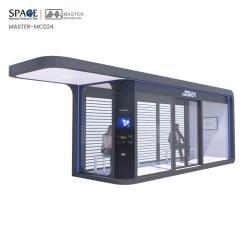 Автобусная остановка с кондиционером и светодиодным информационным экраном (арт. 25-3071770)