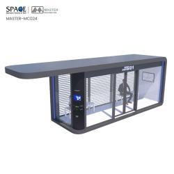 Автобусная остановка с кондиционером и светодиодным информационным экраном (арт. 25-3071770)