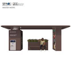 Световой короб для наружной рекламы из оцинкованной стали Intellint, публичный знак для автобусной станции (арт. 25-3071771)