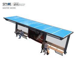 Автобусная остановка с алюминиевым дисплеем для рекламы (арт. 25-3071777)