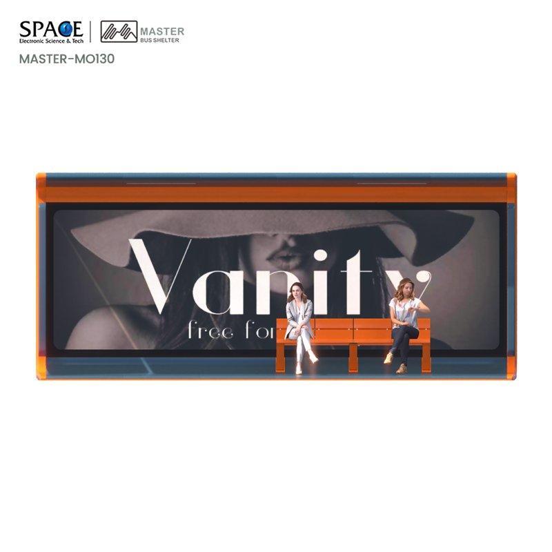 Автобусная остановка с ветрозащитой и стильным дизайном (арт. 25-3071780)