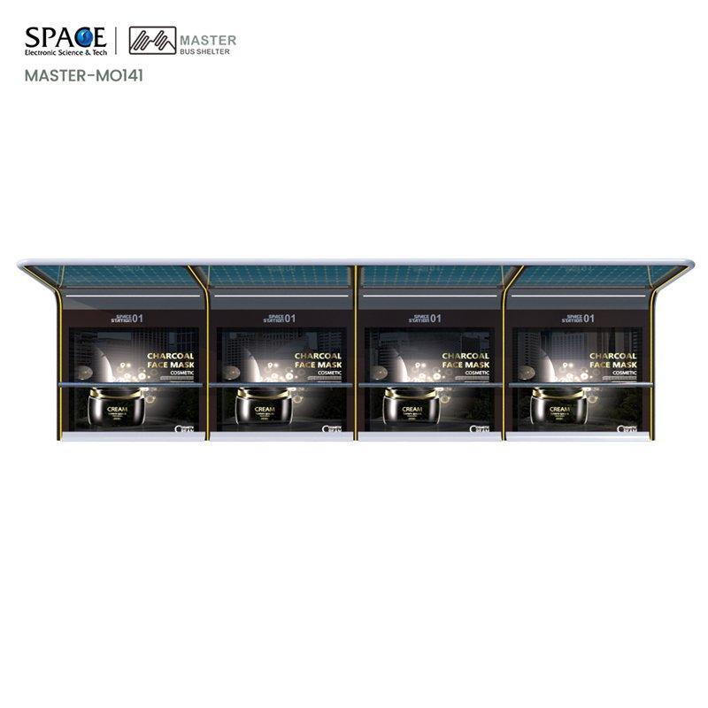 Автобусная остановка с функциями высокой видимости и безопасности (арт. 25-3071782)