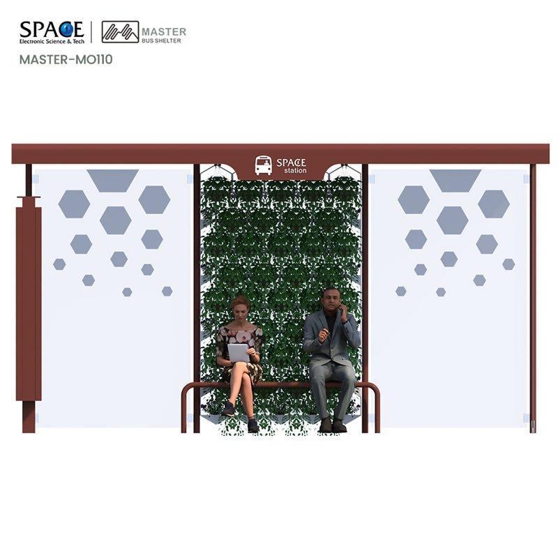 Световой короб для автобусной станции Shelter с солнечными панелями (арт. 25-3071790)