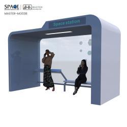 Автобусные остановки с крышей и сиденьями для пассажиров (арт. 25-3071805)