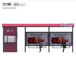 Автобусная остановка для пассажиров с уникальным дизайном и надежной конструкцией (арт. 25-3071808)