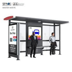 Автобусная остановка с LED световым коробом для наружной рекламы (арт. 25-3071817)