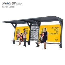 Автобусная остановка с LED подсветкой из оцинкованного металла (арт. 25-3071818)