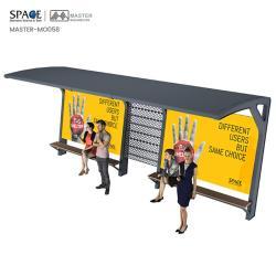 Автобусная остановка с LED подсветкой из оцинкованного металла (арт. 25-3071818)