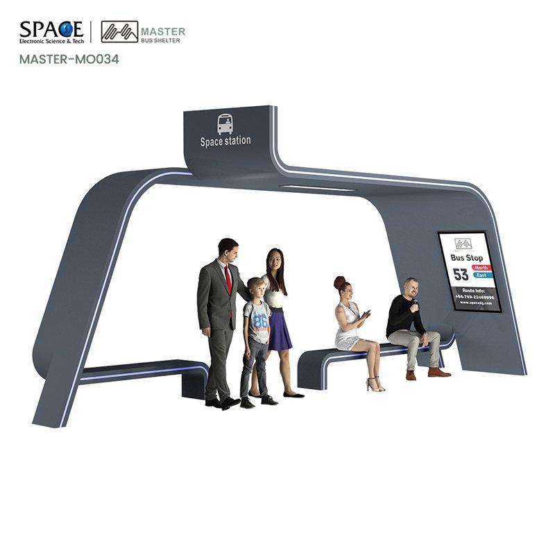 Световой короб для автобусных остановок с высокой яркостью светодиодного дисплея (арт. 25-3071822)