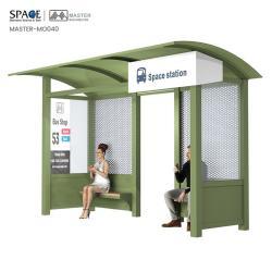 Светодиодный короб для автобусной остановки с алюминиевой рамой и закаленным стеклом (арт. 25-3071826)