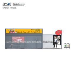 Автобусная остановка из нержавеющей стали с кондиционером и рекламным световым коробом (арт. 25-3071836)