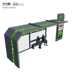 Уличная мебель, автобусные остановки, светодиодные световые короба, алюминиевая рама, стальной материал (арт. 25-3071838)