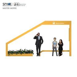 Автобусная остановка с закаленным стеклом и сталью, энергоэффективная (арт. 25-3071866)