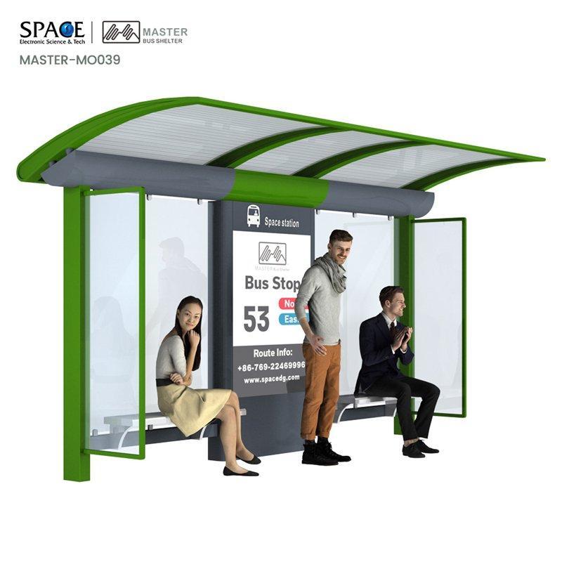 Кресло с солнечной панелью и световыми коробами для официантов на автобусной станции (арт. 25-3071867)