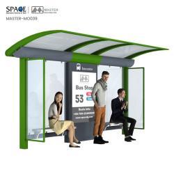 Кресло с солнечной панелью и световыми коробами для официантов на автобусной станции (арт. 25-3071867)