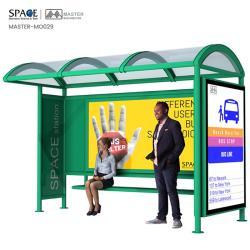 Светильник светодиодный для автобусной остановки с квадратным стальным алюминиевым каркасом (арт. 25-3071887)