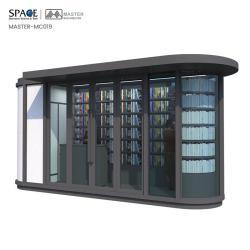 Автобусная остановка из алюминиевого сплава с LED световым коробом (арт. 25-3071905)