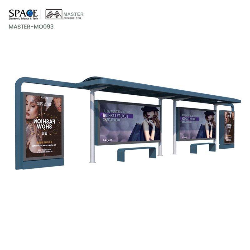 Автобусная остановка с рекламными световыми коробами для городского транспорта (арт. 25-3071906)