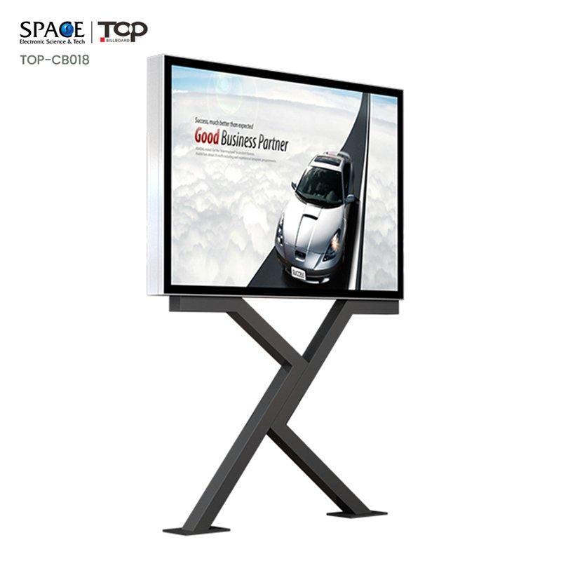 Световой короб с односторонним мигающим экраном из алюминиевого сплава и закаленного стекла (арт. 25-3071916)