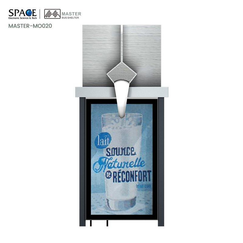 Светодиодная панель освещения для автобусной остановки из стали (арт. 25-3071935)