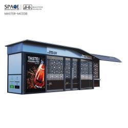 Световая коробка премиум-класса для автобусной остановки с закаленным стеклом и низким энергопотреблением (арт. 25-3071940)