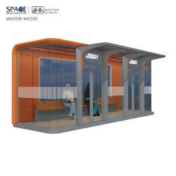 Интеллектуальная автобусная остановка с кондиционером и световыми коробами (арт. 25-3071942)