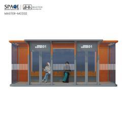 Интеллектуальная автобусная остановка с кондиционером и световыми коробами (арт. 25-3071942)