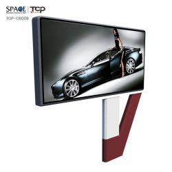 Световой короб из закаленного стекла, двухсторонний вращающийся с горизонтальным светодиодом (арт. 25-3071977)