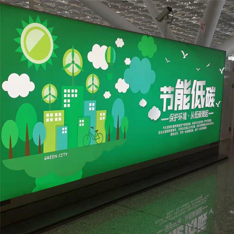 Световой короб с мега-иллюминацией и панорамной видимостью для тканевой рекламы (арт. 25-3072003)