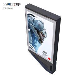 Рекламный лайтбокс с прокручивающимся щитом из ткани, акрила и металла (арт. 25-3072013)