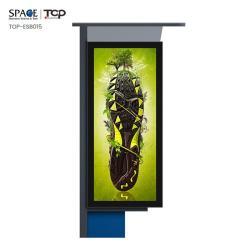 Солнечный уличный световой короб с мусорным баком для дорожных знаков (арт. 25-3072026)