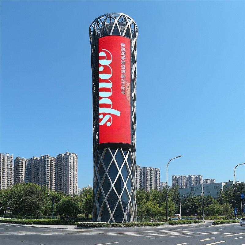 Большие наружные рекламные щиты на столбах Премиум (арт. 25-3072097)