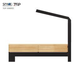 Солнечная умная скамейка с портами для зарядки и стильным дизайном для уличного использования (арт. 25-3072117)