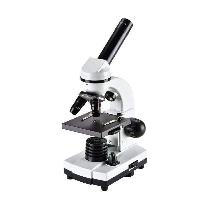 "Микроскоп для студентов с монокулярным зрительным тубусом, увеличение 40X-400X, пластиковый корпус (арт. 25-9071933)"
